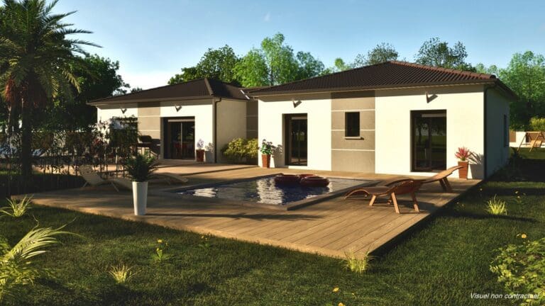 Maison bioclimatique moderne Sud Ouest Elegance Carat