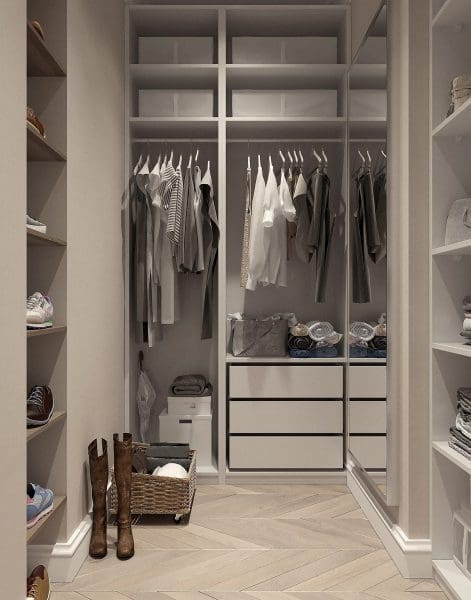 les tendances des dressing maison