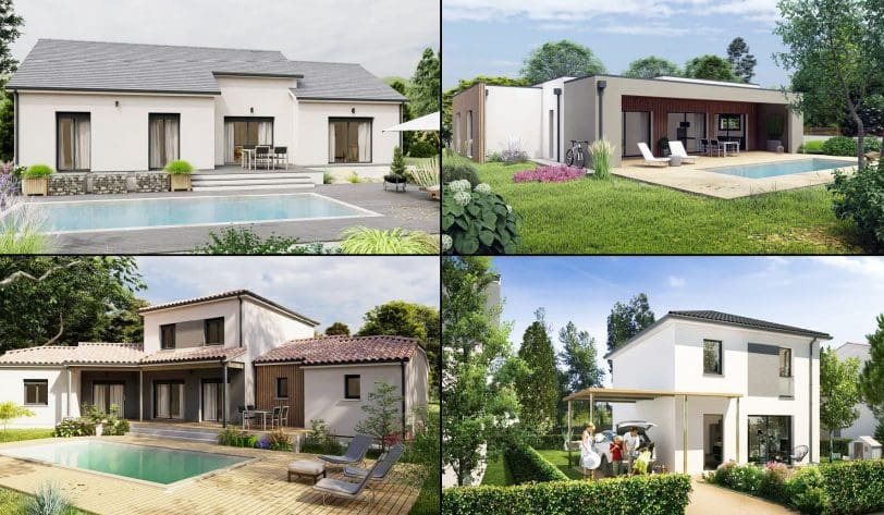 4 Maisons neuves sud ouest