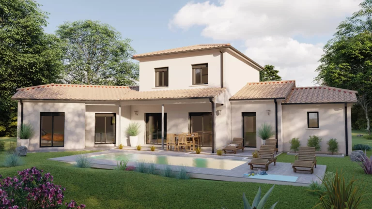 Maison du Sud Ouest + de 100m² à construire
