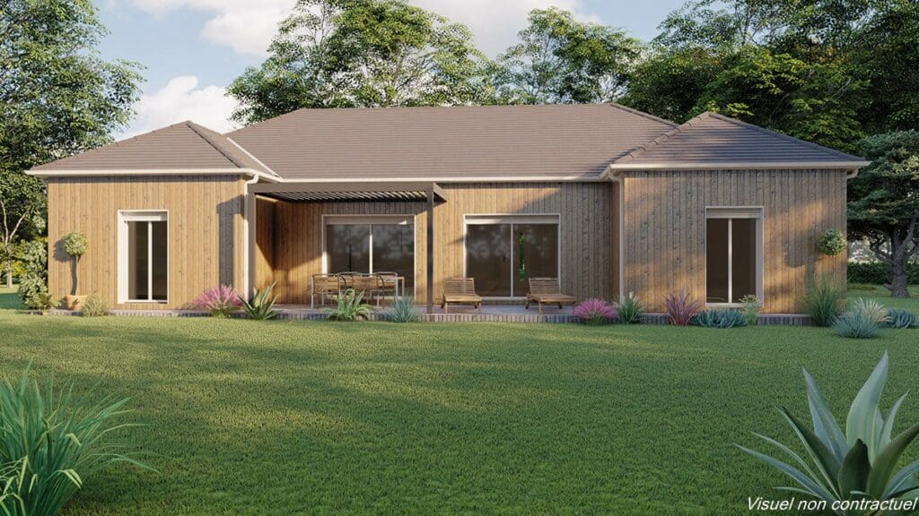Modèle Maison 2024 Pyrénées Intima bois 125m²