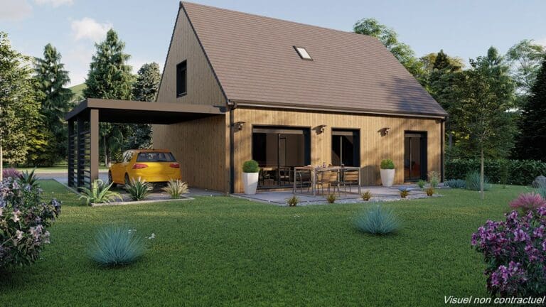 Model House 2024 Pyrénées Performance 02 wood 120m²