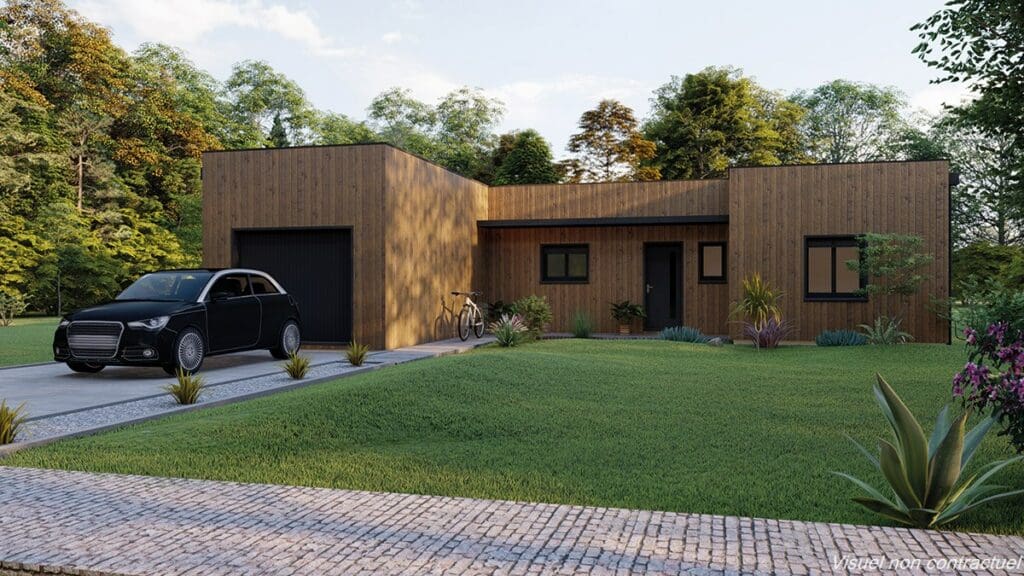 Modele maison 2024 Horizon bois 108m²