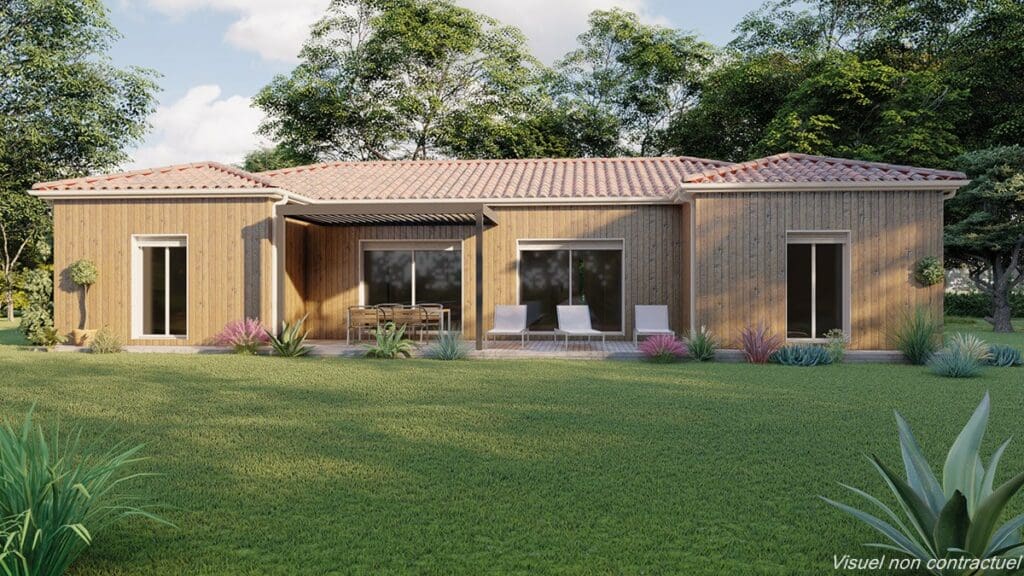 House model 2024 Intima wood 125m²