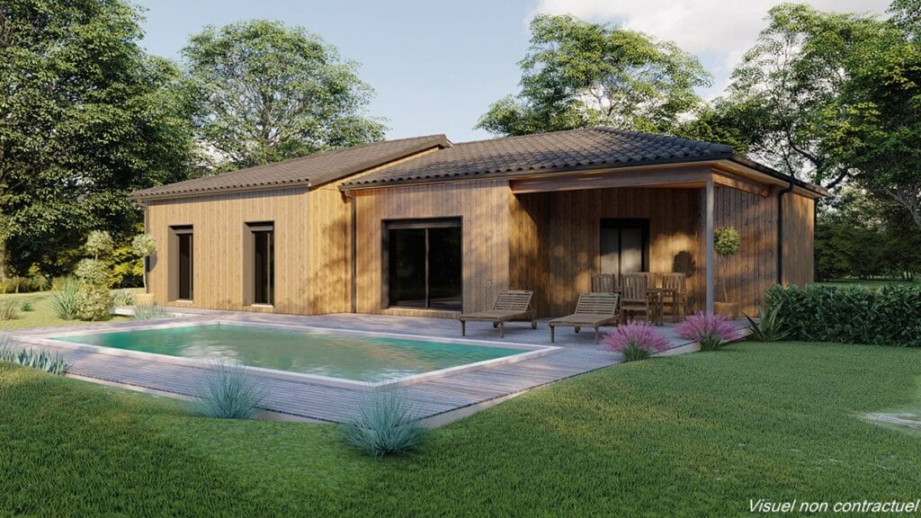 Modele maison 2024 performance bois 04 102m²