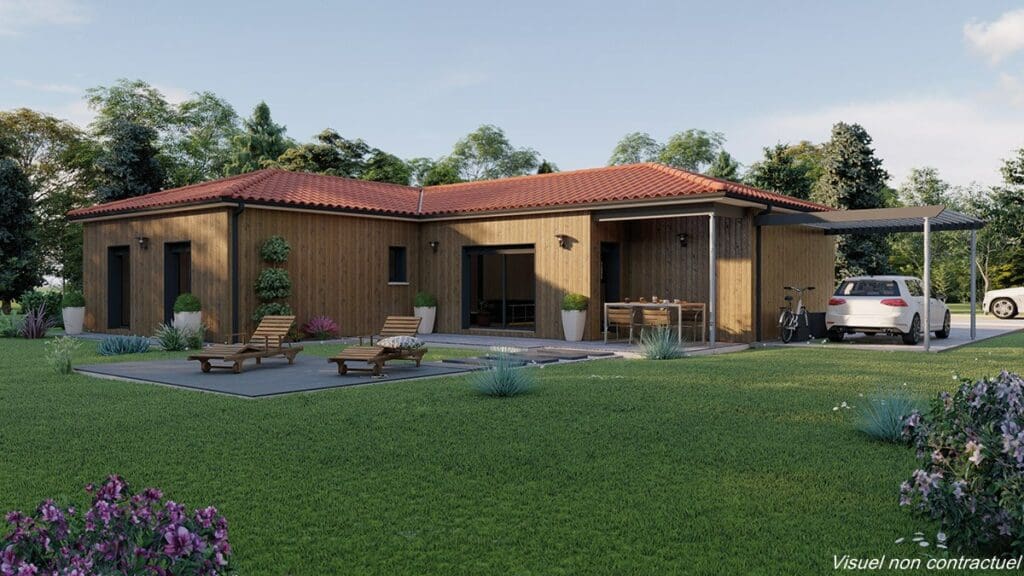 Modele maison 2024 performance bois 12 110m²