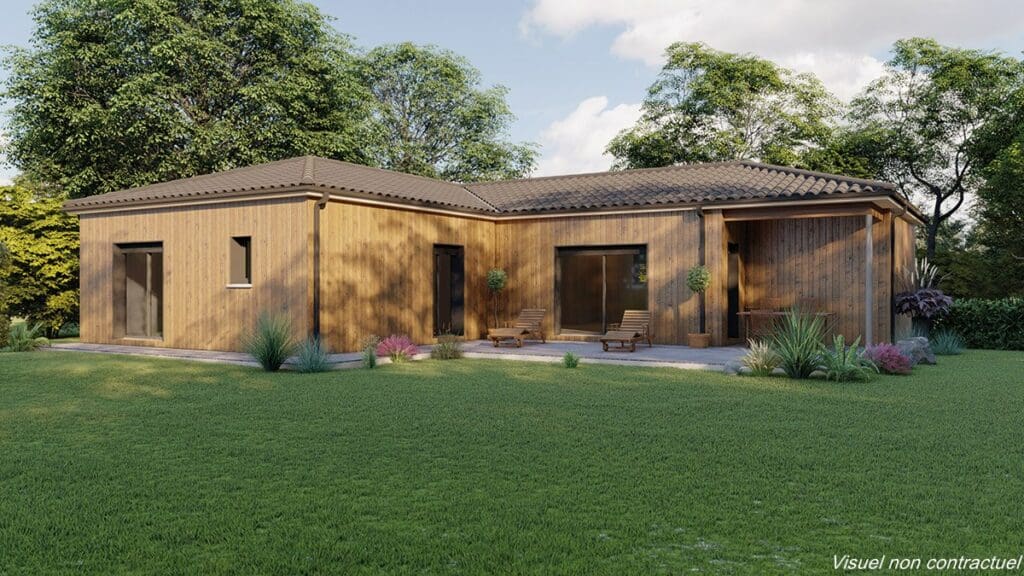 Modele maison 2024 performance bois 12 120m²