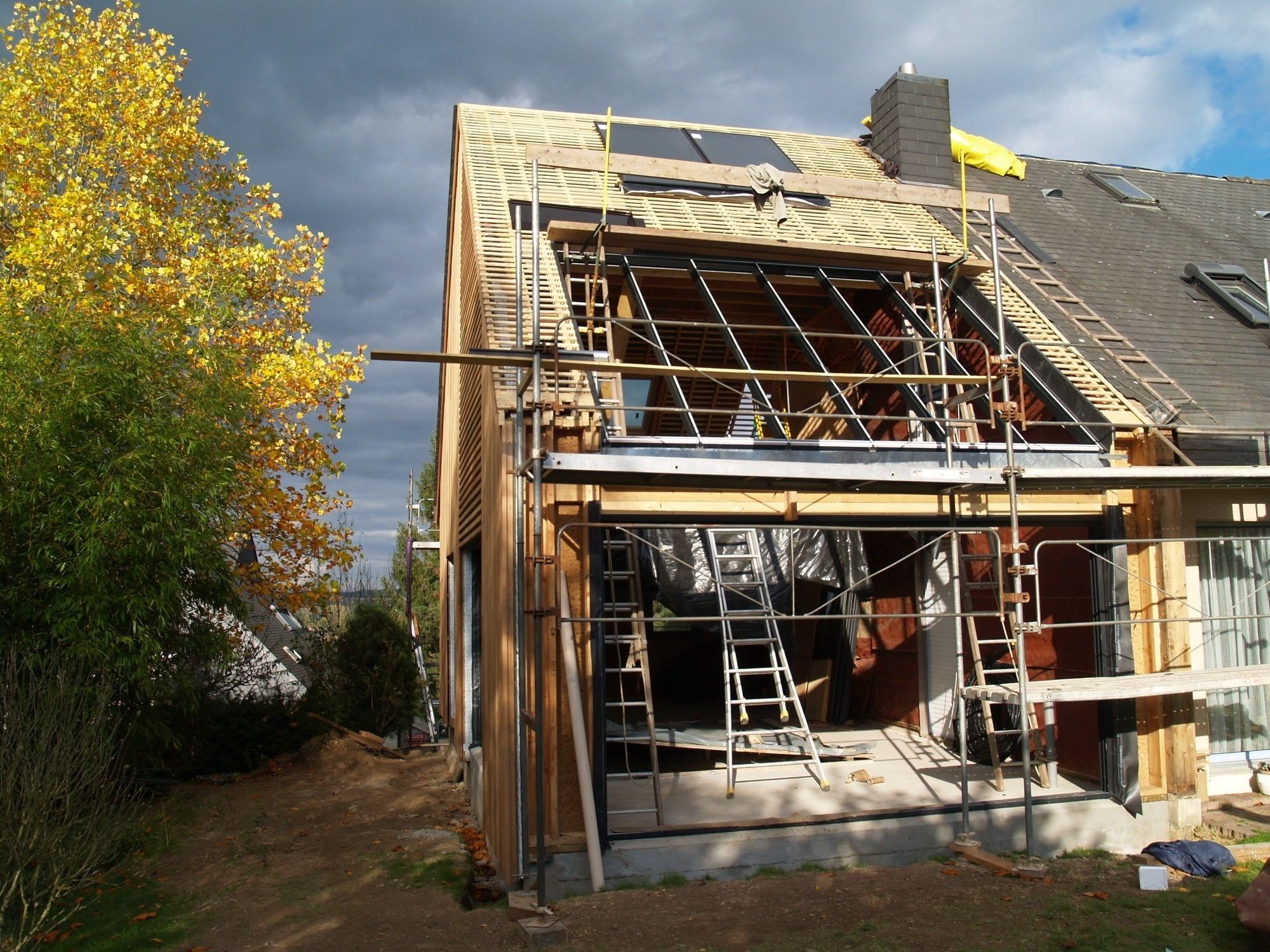 Une extension de maison bois pour un budget maîtrisé