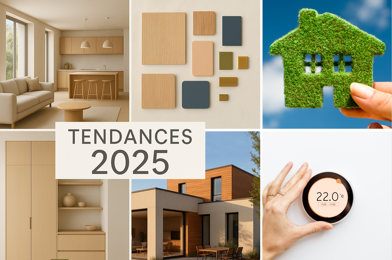 décoration, style de maison, équipement..., les tendances maison neuve 2025 se dévoilent.