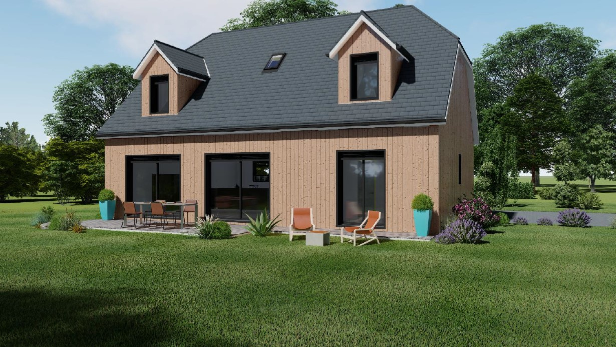 Vente maison à Adervielle pouchergues (65240) de 135 m2 habitable sur terrain de 714 m2