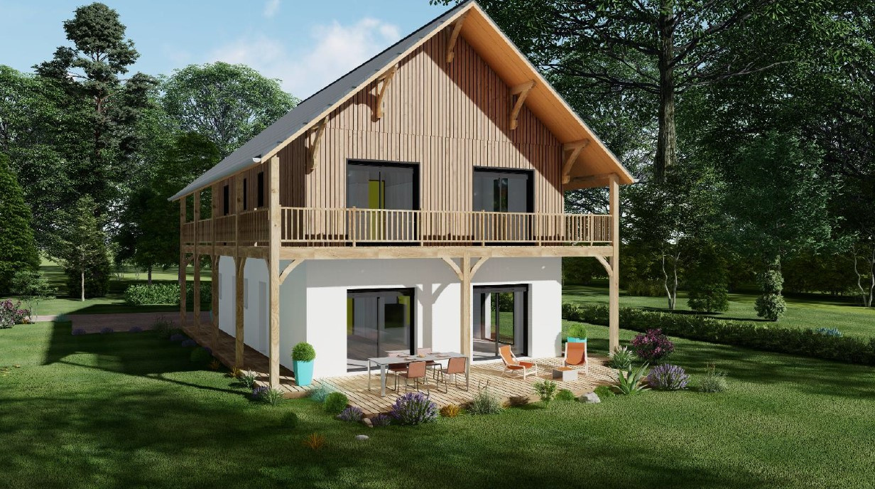 Vente maison à Adervielle pouchergues (65240) de 167 m2 habitable sur terrain de 714 m2