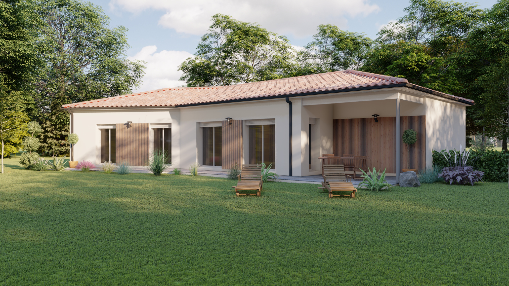 Vente maison à Andrest (65390) de 102 m2 habitable sur terrain de 706 m2