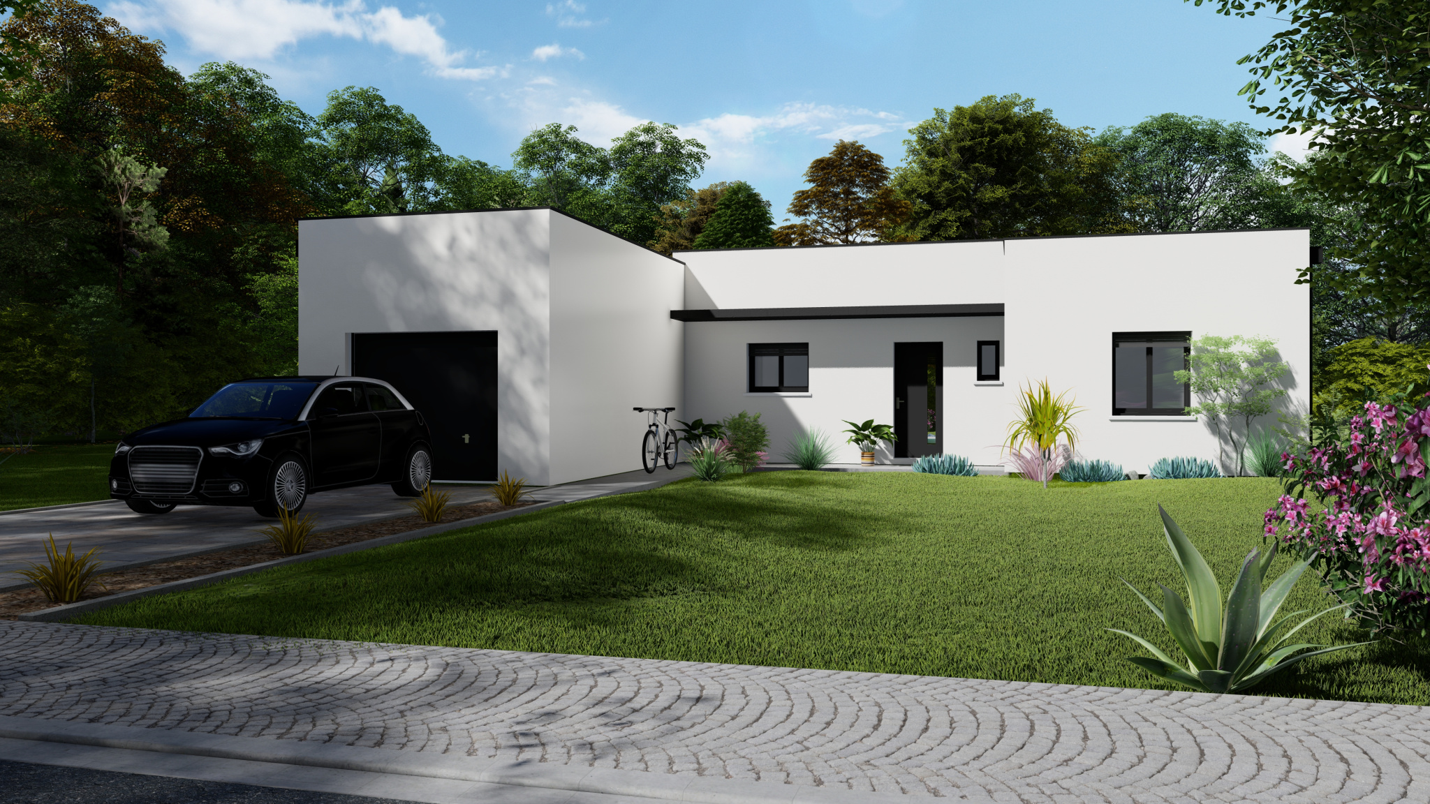 Vente maison à L honor de cos (82130) de 108 m2 habitable sur terrain de 2000 m2