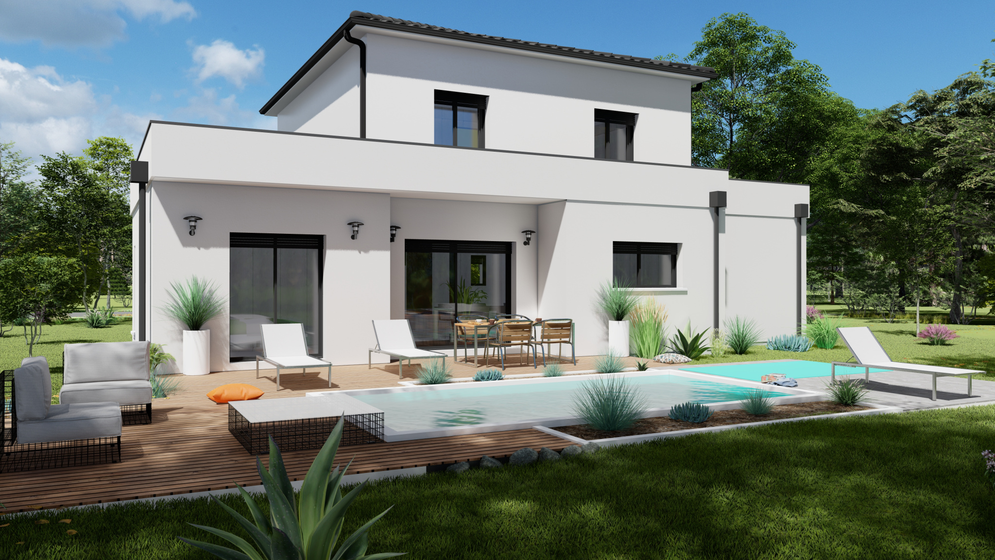 Vente maison à Montauban (82000) de 124 m2 habitable sur terrain de 925 m2