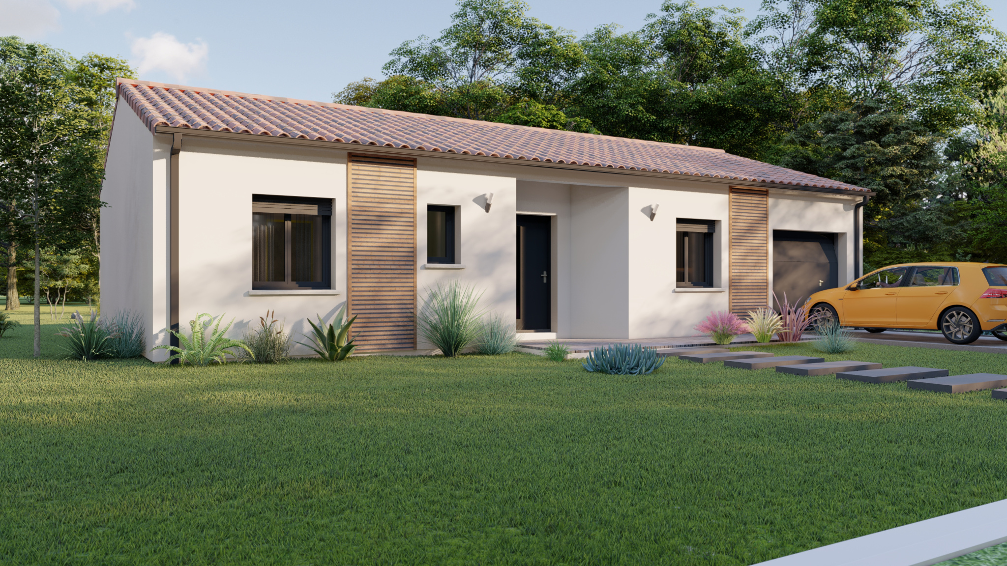 Vente maison à Puygouzon (81990) de 90 m2 habitable sur terrain de 685 m2