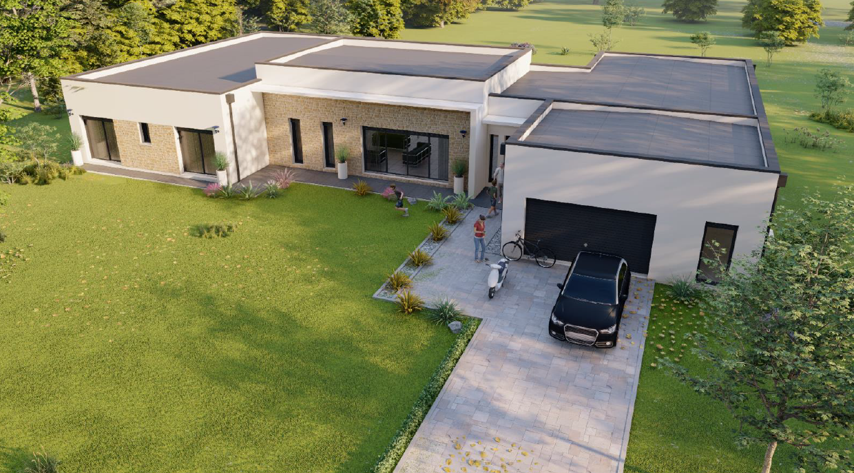 Vente maison à Fonsorbes (31470) de 274 m2 habitable sur terrain de 1780 m2