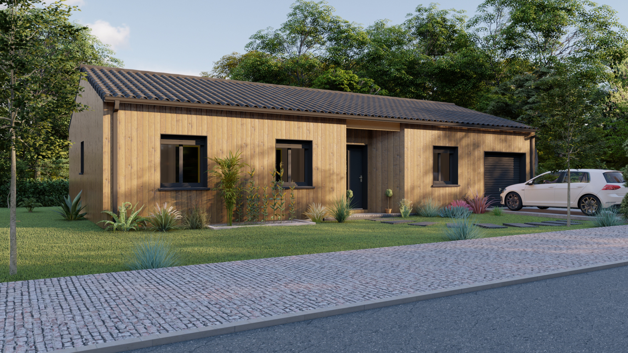 Vente maison à Tournay (65190) de 102 m2 habitable sur terrain de 1708 m2
