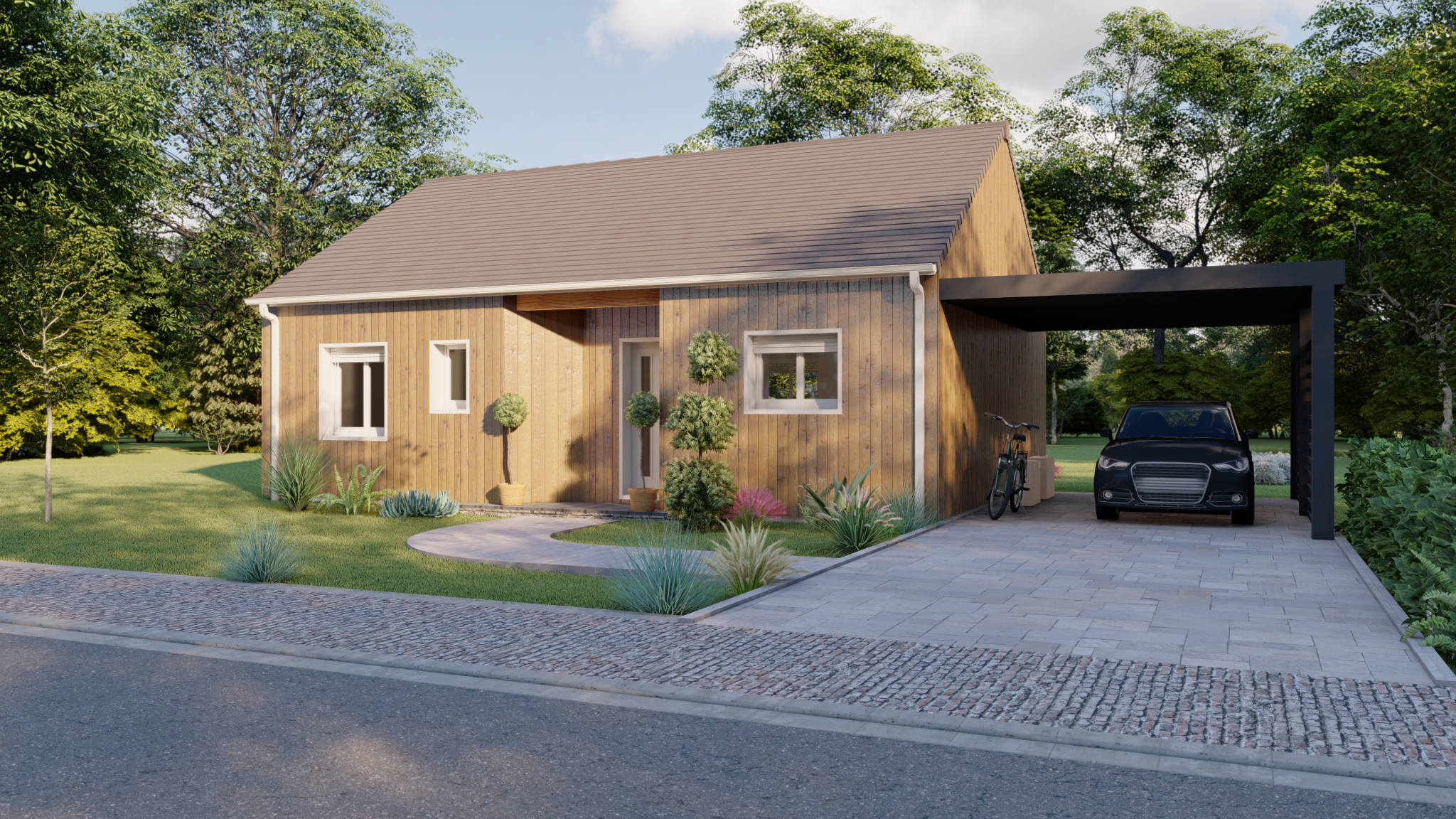 Vente maison à Pau (64000) de 70 m2 habitable sur terrain de 409 m2