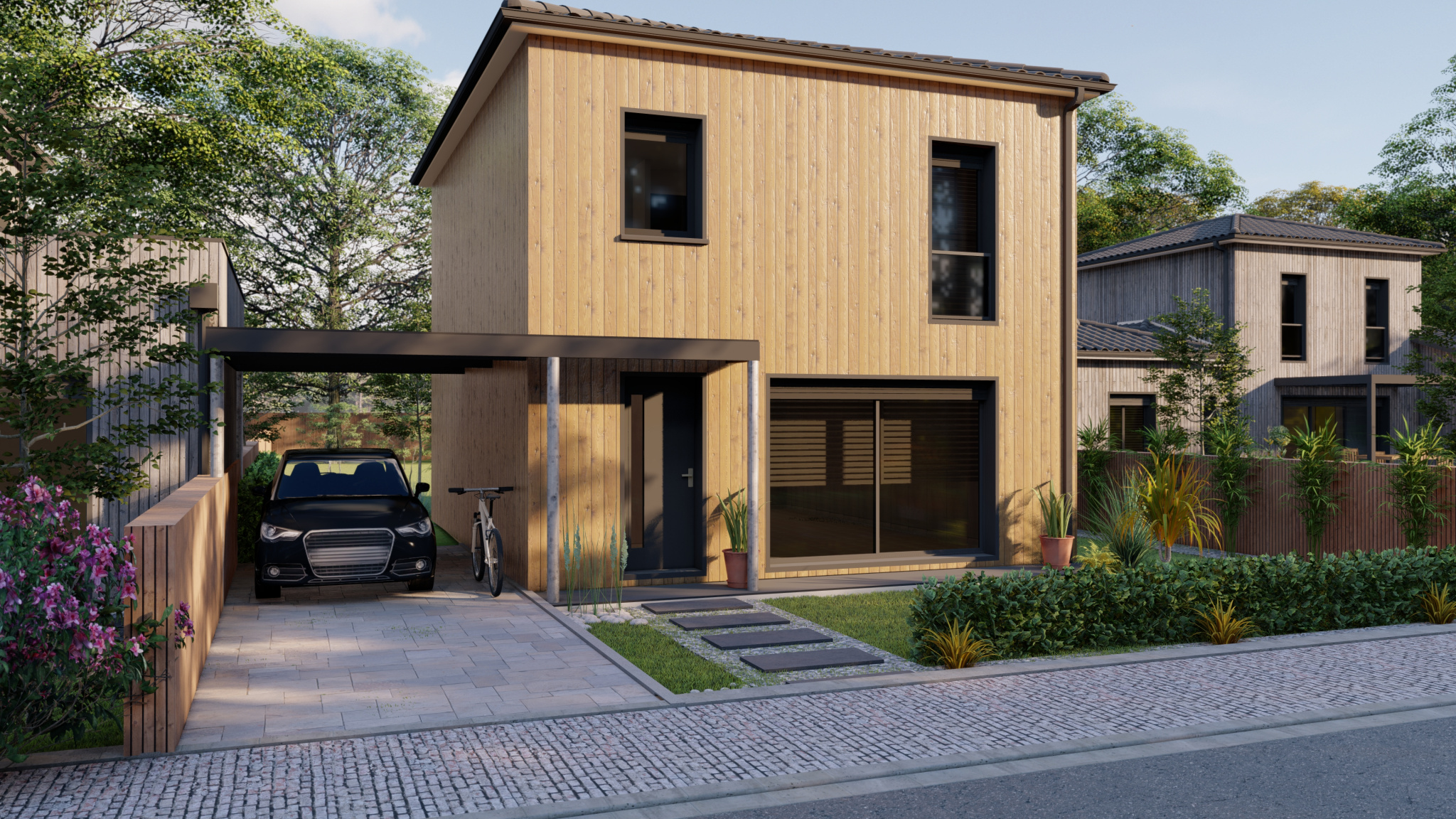 Vente maison à Pau (64000) de 92 m2 habitable sur terrain de 513 m2