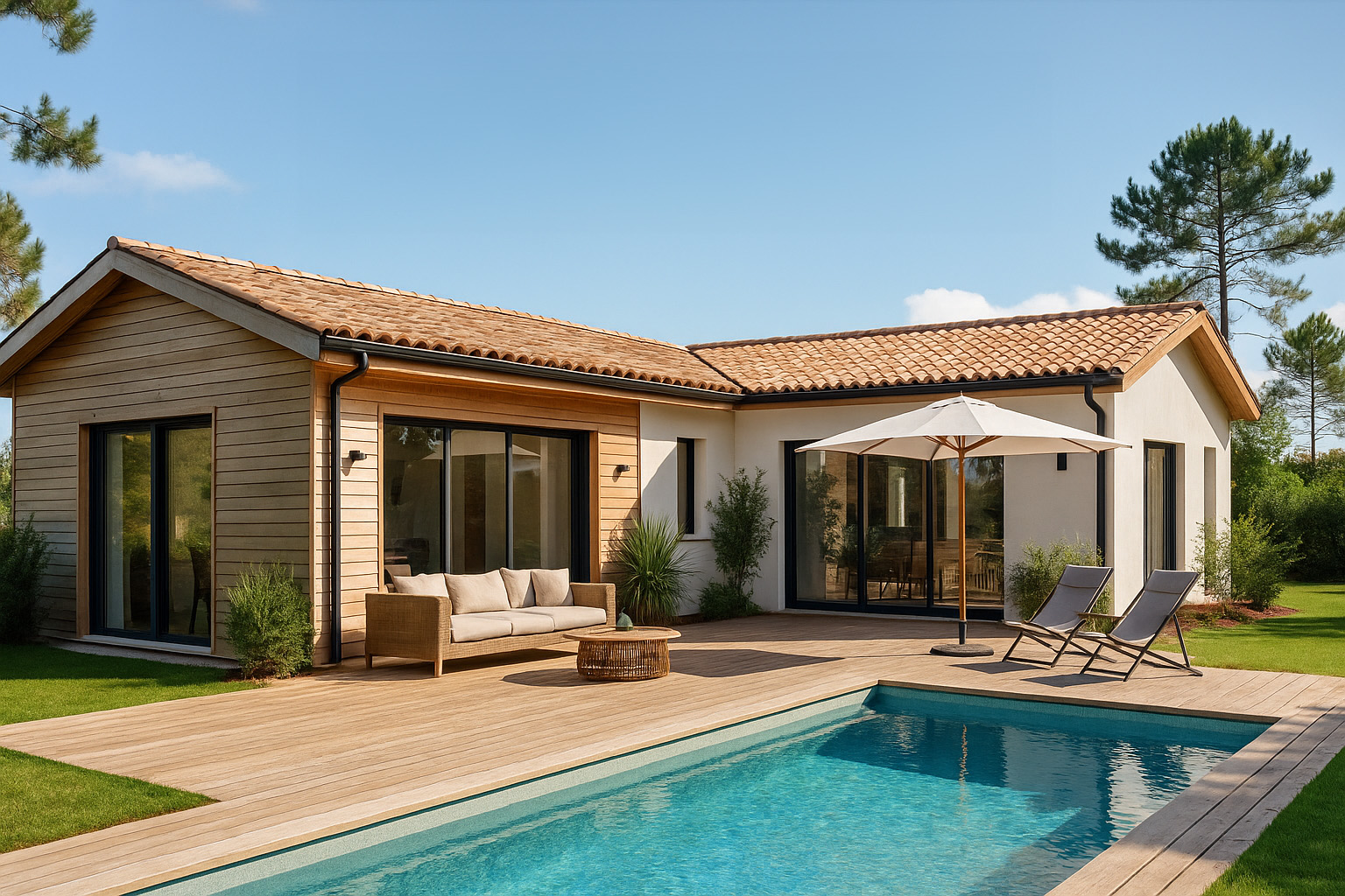 construire une maison de vacances est le meilleur moyen d'avoir le lieu de détente parfait