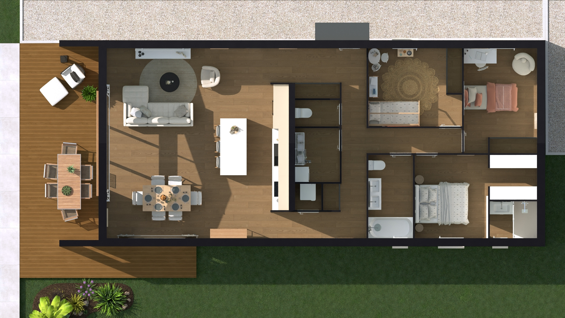 Vente maison à Fenouillet (31150) de 118 m2 habitable sur terrain de 503 m2