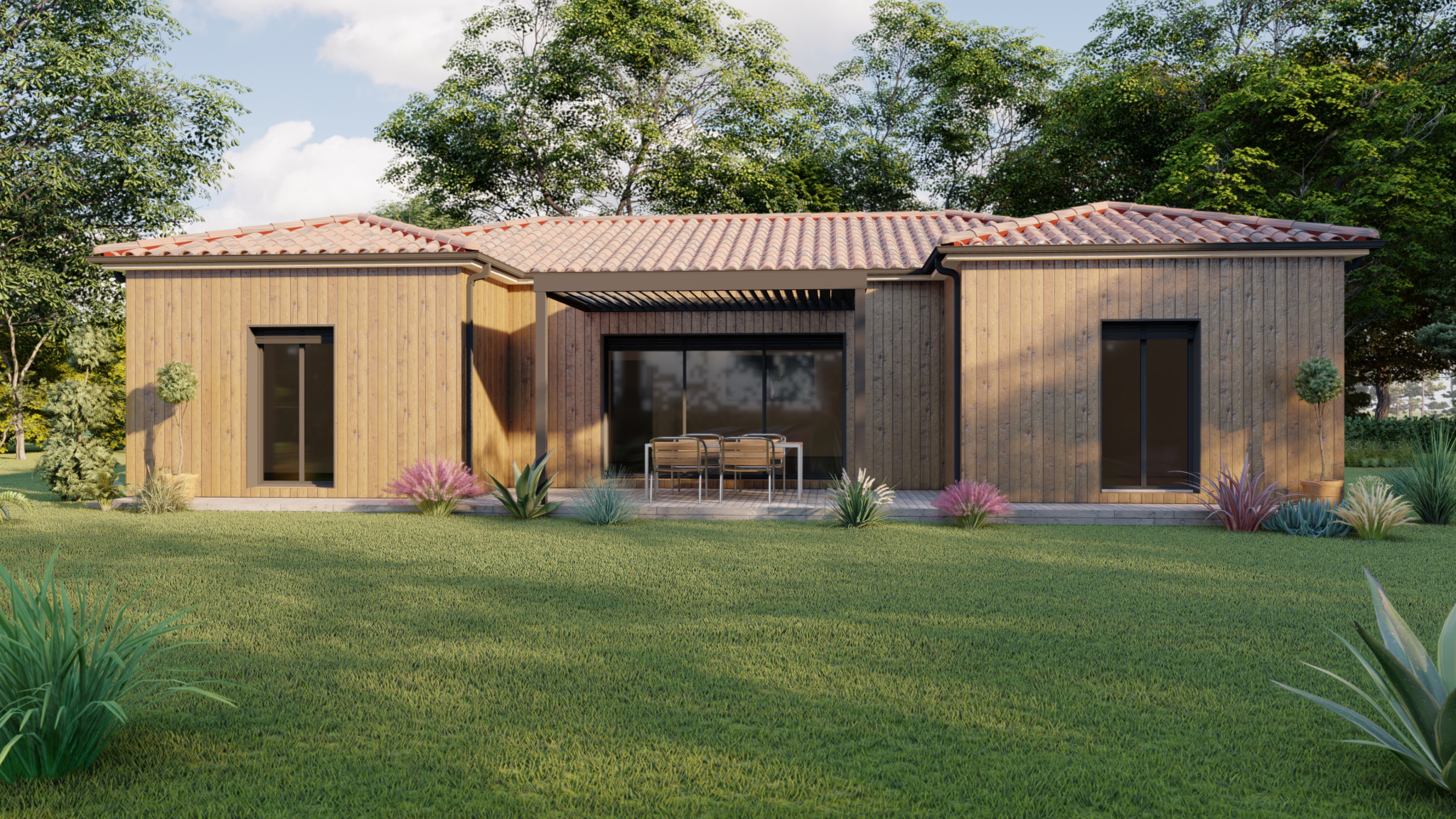 Vente maison à Gimont (32200) de 105 m2 habitable sur terrain de 2500 m2 Vente maison à Gimont (32200) de 105 m2 habitable sur terrain de 2500 m2