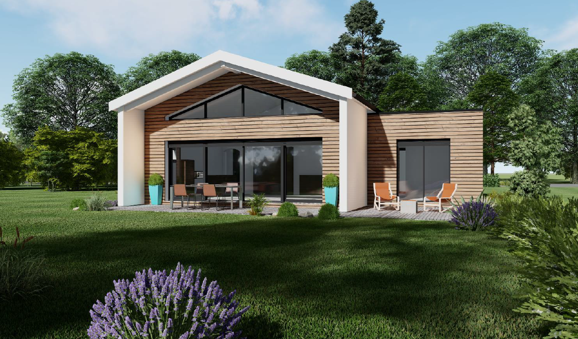 Vente maison à L isle jourdain (32600) de 108 m2 habitable sur terrain de 807 m2 Vente maison à L isle jourdain (32600) de 108 m2 habitable sur terrain de 807 m2