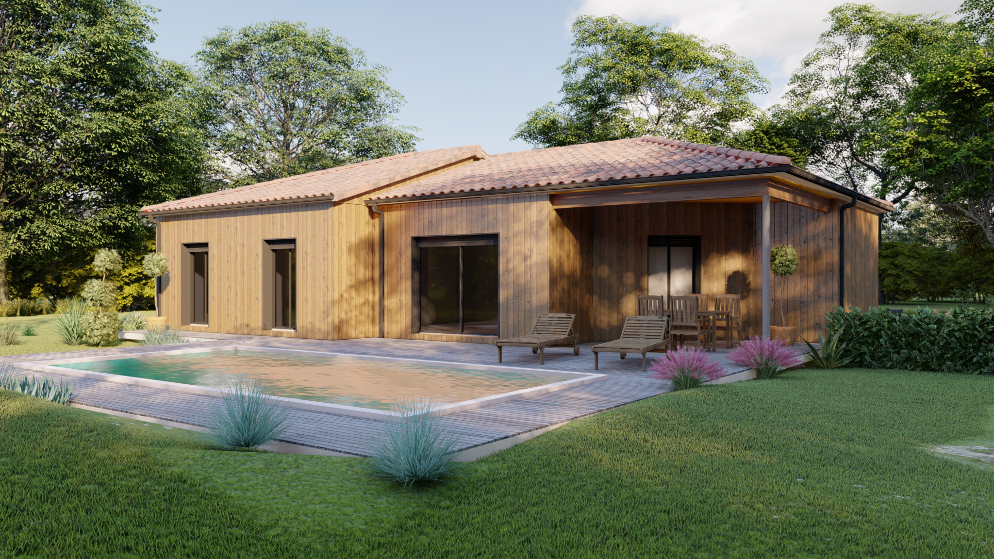 Vente maison à Massels (47140) de 110 m2 habitable sur terrain de 1004 m2