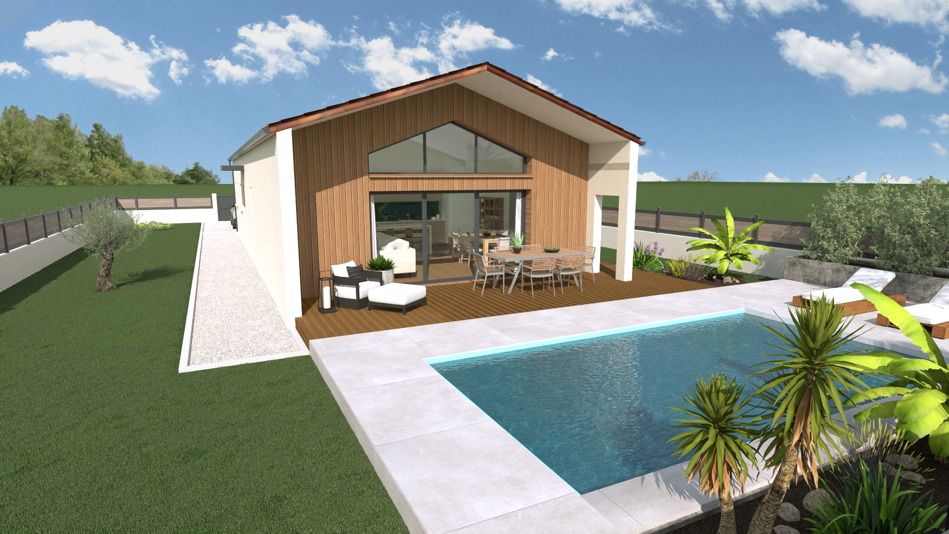 Vente maison à Fenouillet (31150) de 118 m2 habitable sur terrain de 503 m2 Vente maison à Fenouillet (31150) de 118 m2 habitable sur terrain de 503 m2