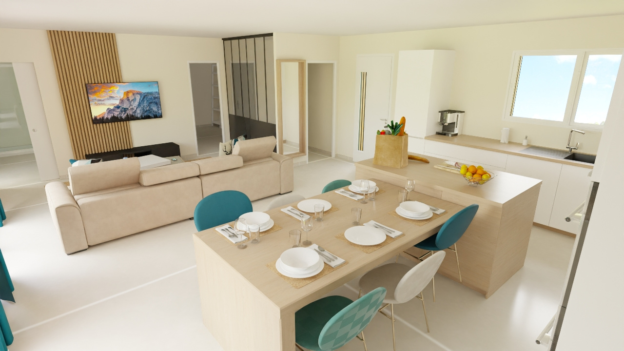 Vente maison à Mauzac (31410) de 90 m2 habitable sur terrain de 452 m2