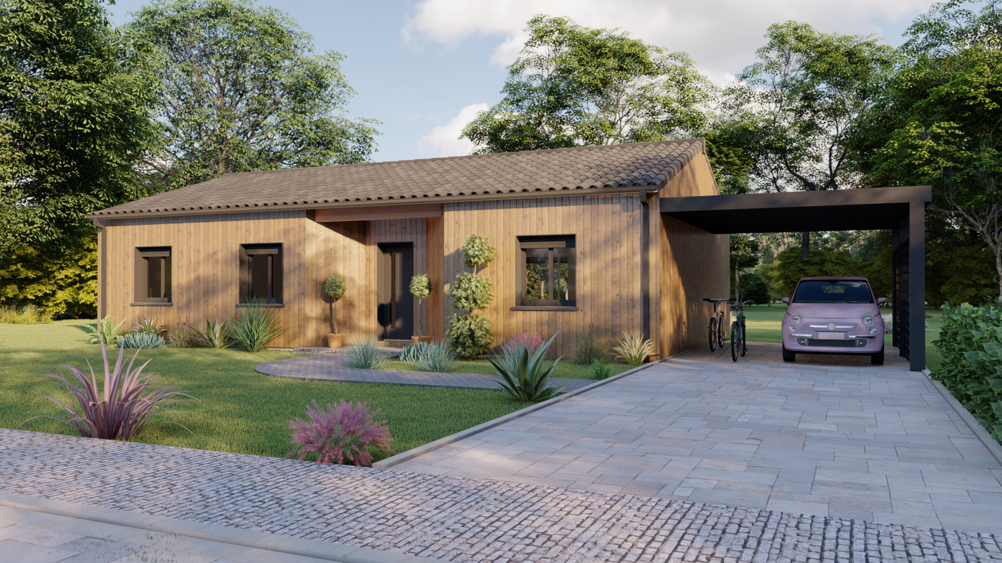 Vente maison à St magne (33125) de 102 m2 habitable sur terrain de 670 m2 Vente maison à St magne (33125) de 102 m2 habitable sur terrain de 670 m2