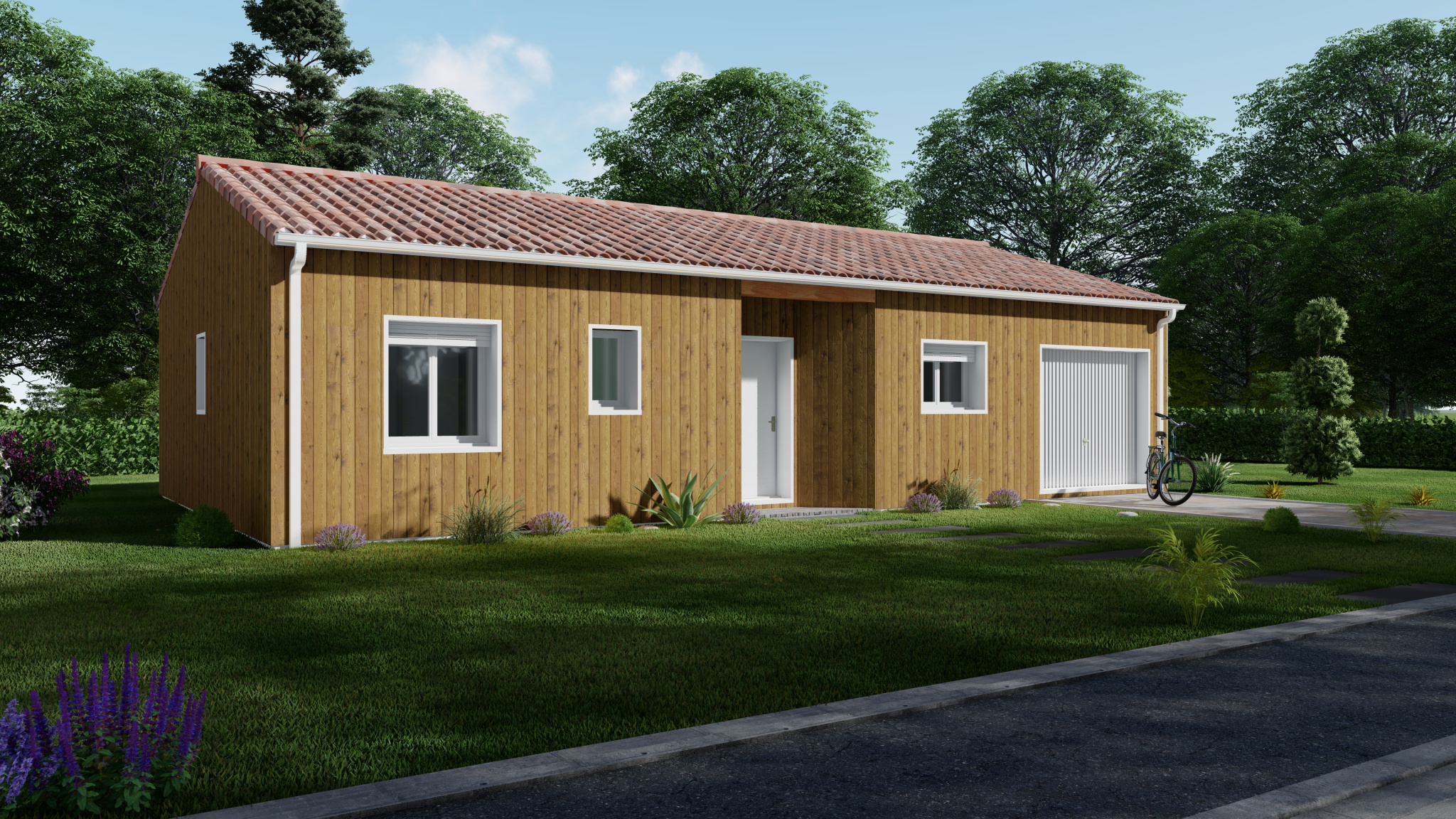 Vente maison à Theze (64450) de 80 m2 habitable sur terrain de 630 m2 Vente maison à Theze (64450) de 80 m2 habitable sur terrain de 630 m2