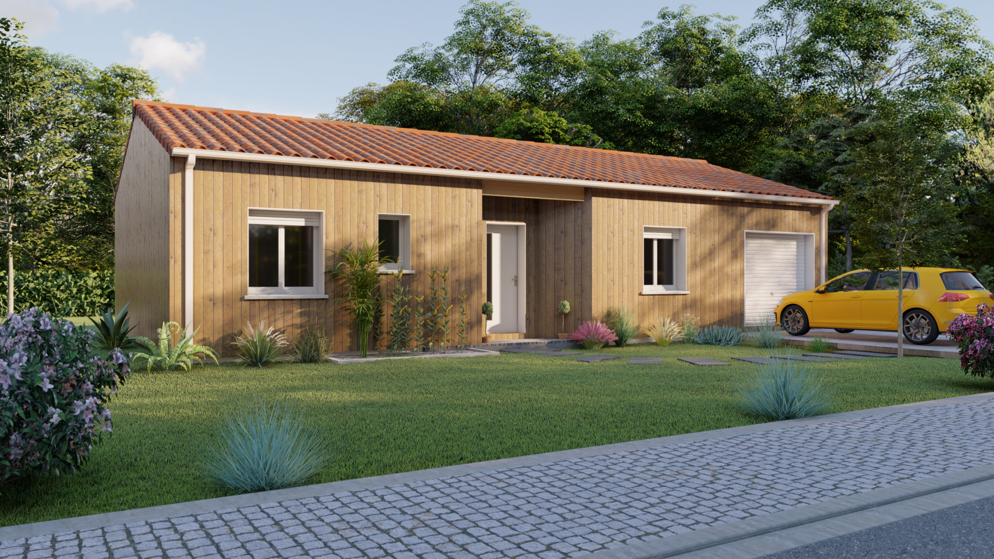 Vente maison à Birac (33430) de 90 m2 habitable sur terrain de 750 m2 Vente maison à Birac (33430) de 90 m2 habitable sur terrain de 750 m2