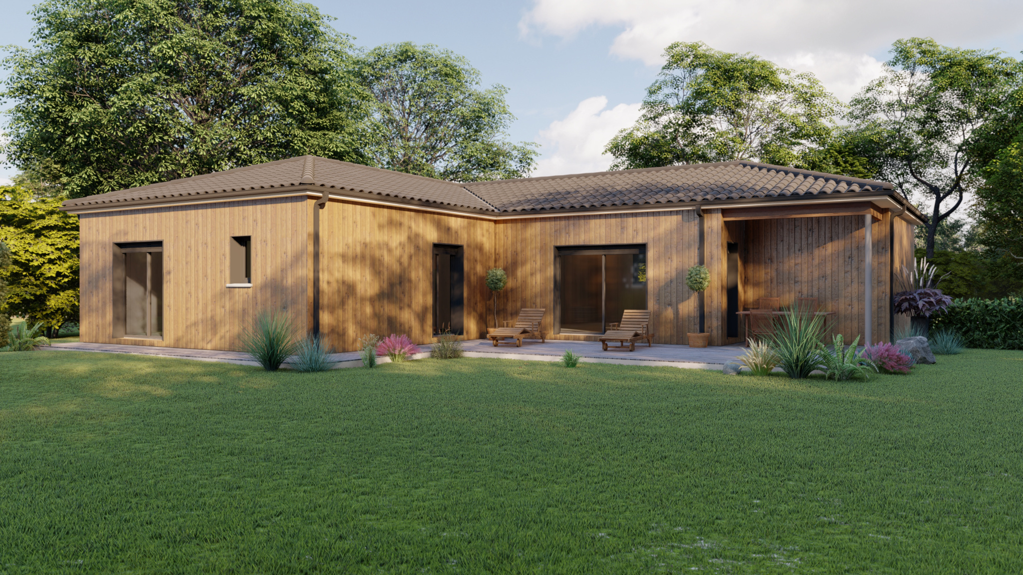 Vente maison à Fronton (31620) de 120 m2 habitable sur terrain de 630 m2 Vente maison à Fronton (31620) de 120 m2 habitable sur terrain de 630 m2