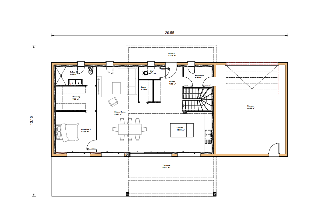 Vente maison à Lavernose lacasse (31410) de 162 m2 habitable sur terrain de 6327 m2