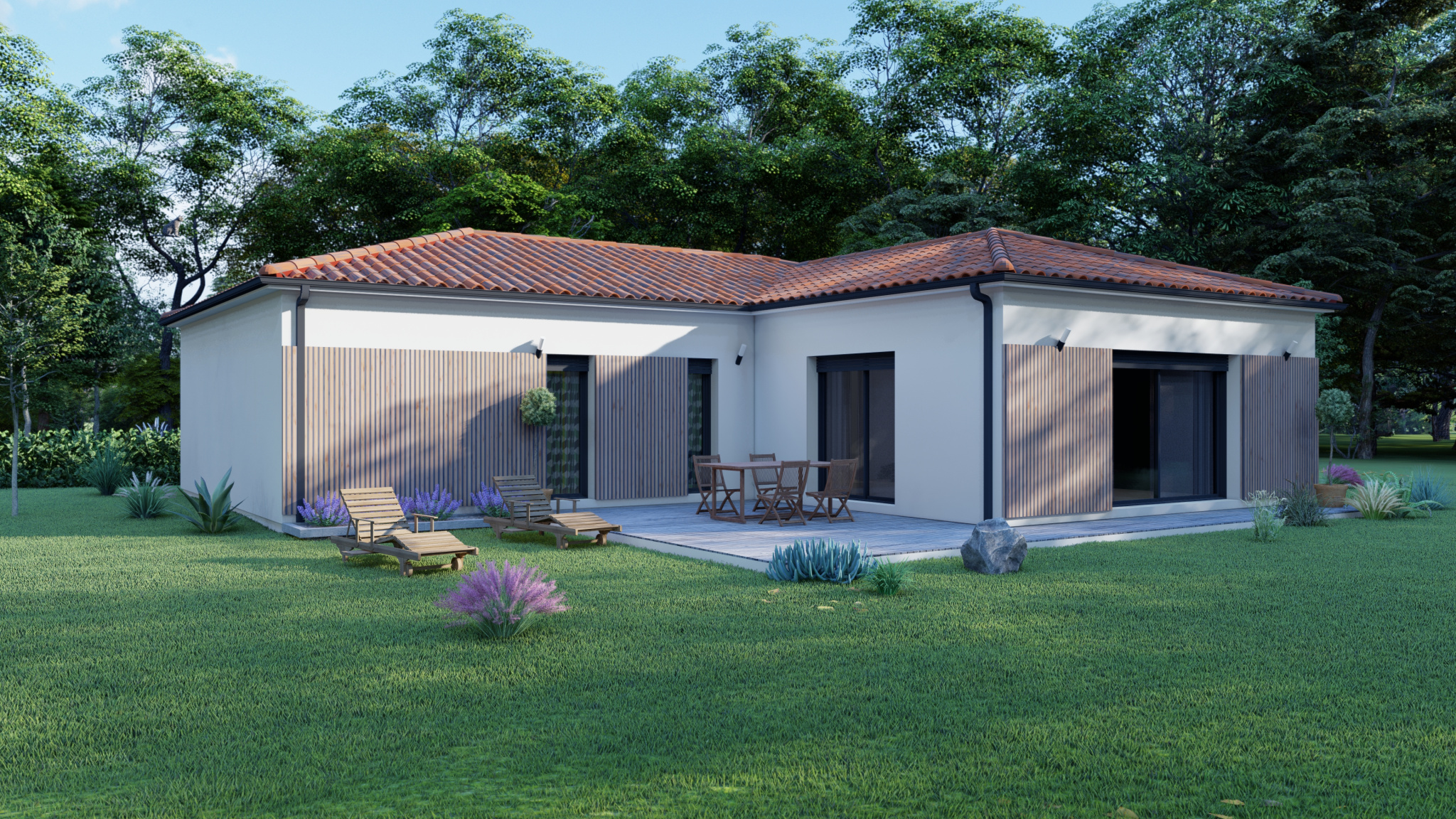 Vente maison à Penne d agenais (47140) de 112 m2 habitable sur terrain de 1421 m2