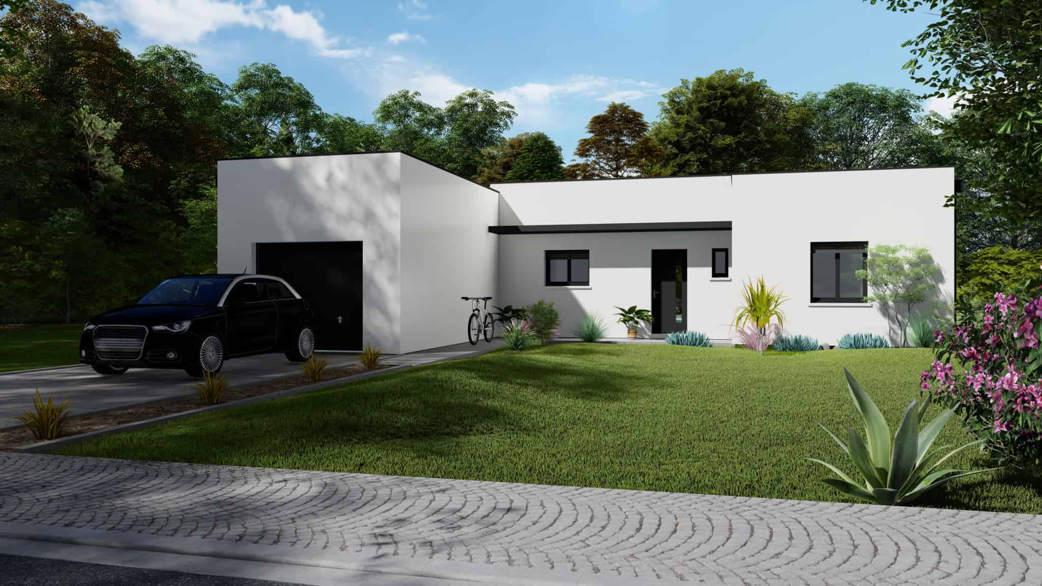 Vente maison à Casteljaloux (47700) de 108 m2 habitable sur terrain de 1640 m2