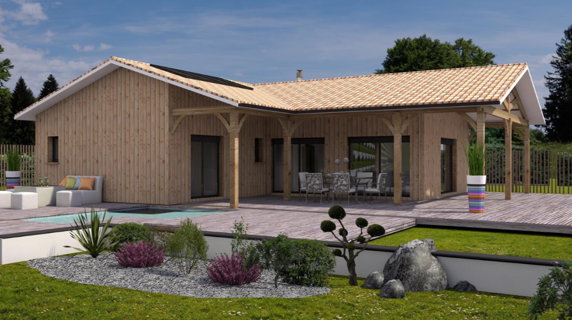 Vente maison à Cazaux (33260) de 100 m2 habitable sur terrain de 980 m2 Vente maison à Cazaux (33260) de 100 m2 habitable sur terrain de 980 m2