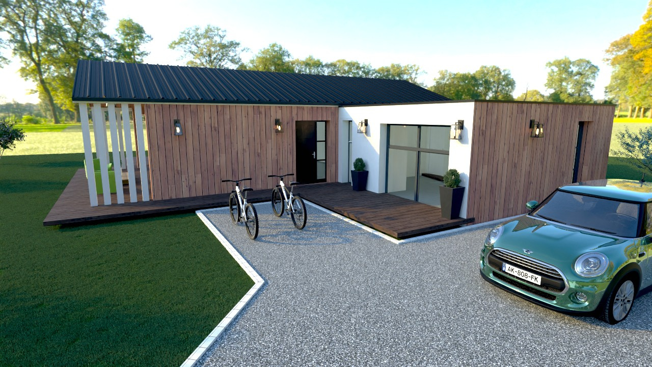 Vente maison à Le teich (33470) de 100 m2 habitable sur terrain de 600 m2