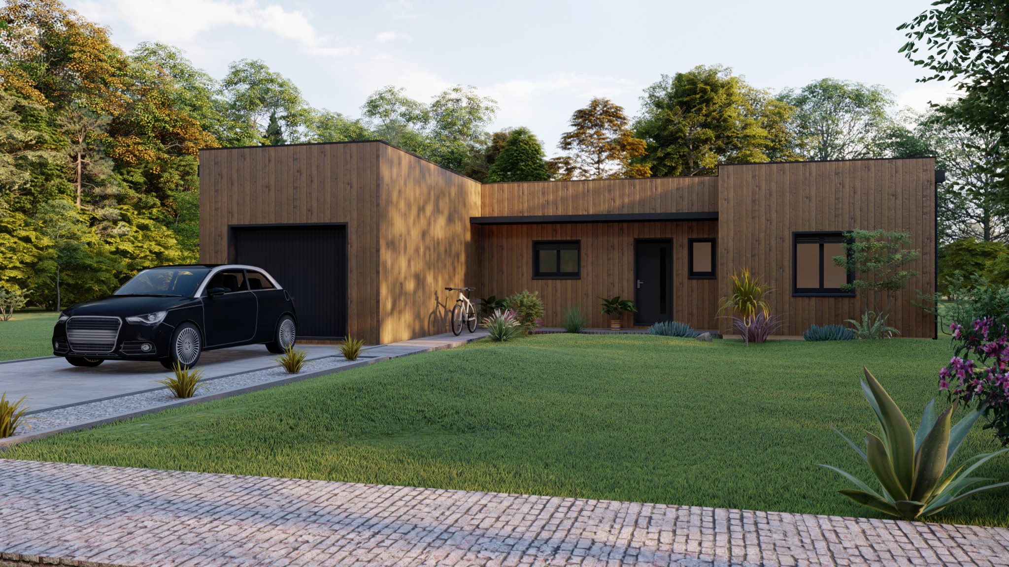Vente maison à Moissac (82200) de 108 m2 habitable sur terrain de 980 m2
