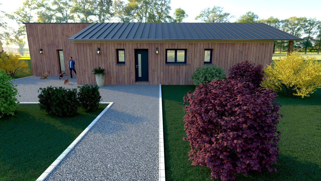 Vente maison à Salles (33770) de 100 m2 habitable sur terrain de 1000 m2