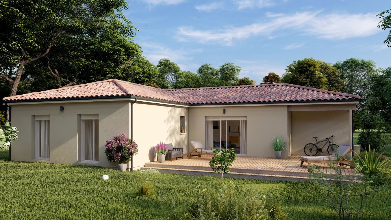 Vente maison à Villereal (47210) de 120 m2 habitable sur terrain de 1647 m2