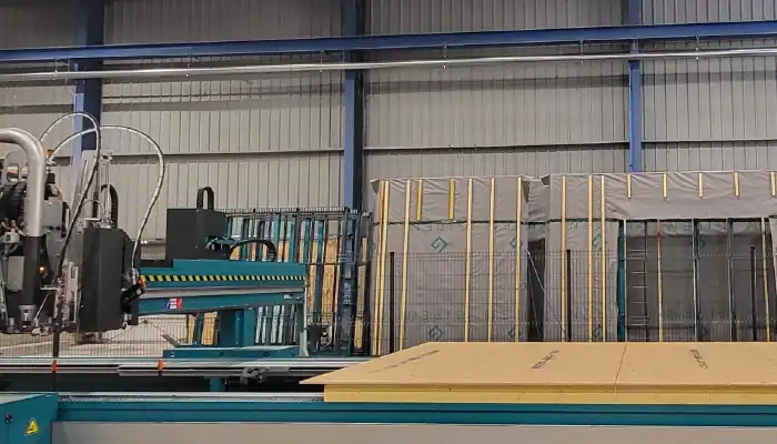 Fabrication en usine des panneaux ossature bois