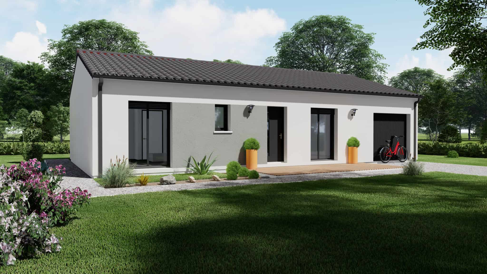 Vente maison à Bessens (82170) de 90 m2 habitable sur terrain de 504 m2