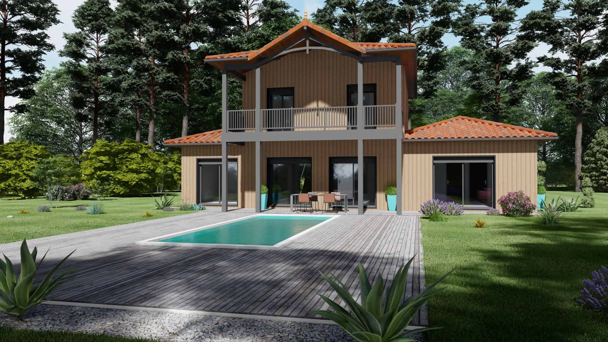 Vente maison à Montauban (82000) de 130 m2 habitable sur terrain de 920 m2