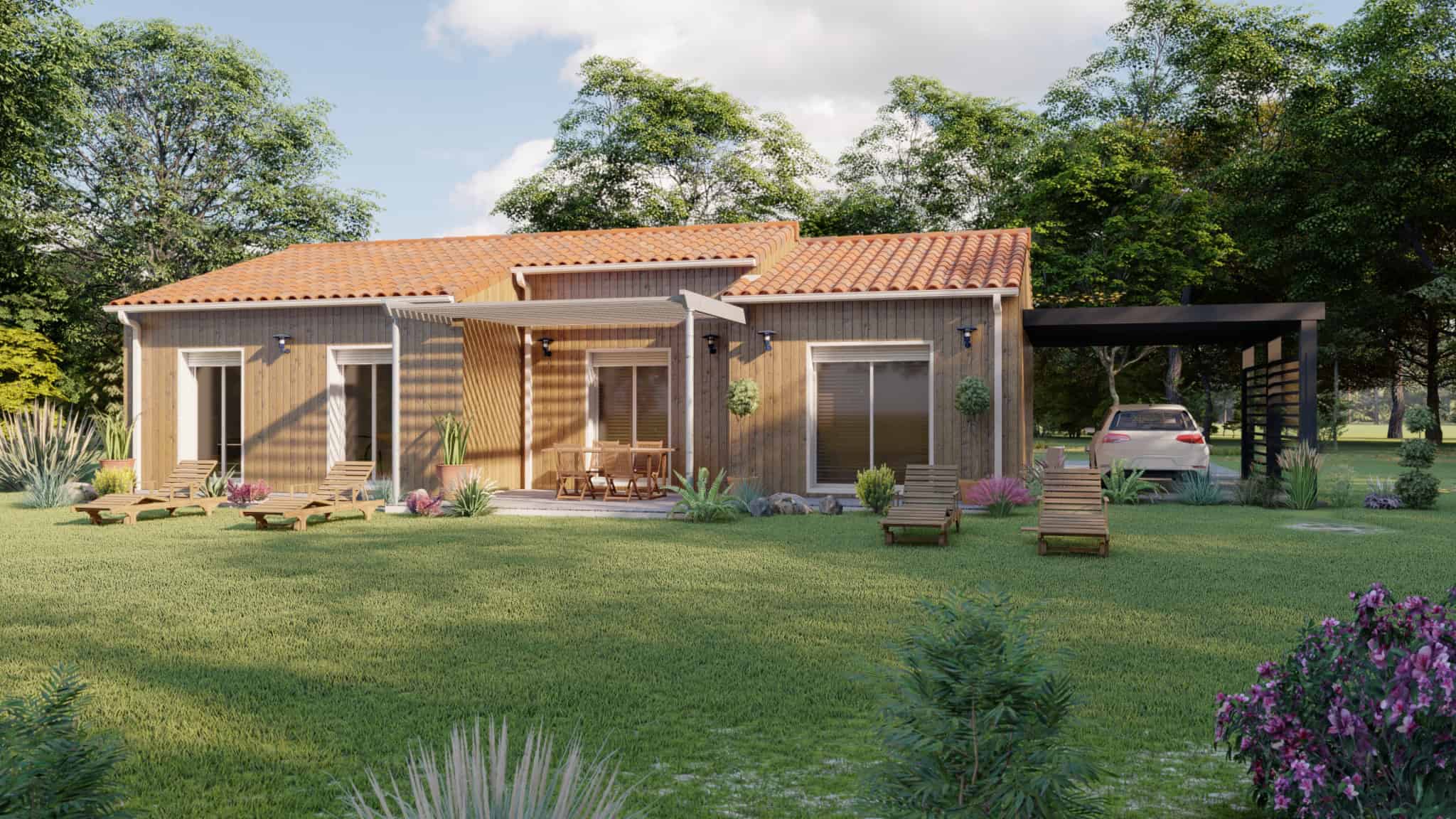 Vente maison à St sylvestre sur lot (47140) de 94 m2 habitable sur terrain de 537 m2 Vente maison à St sylvestre sur lot (47140) de 94 m2 habitable sur terrain de 537 m2