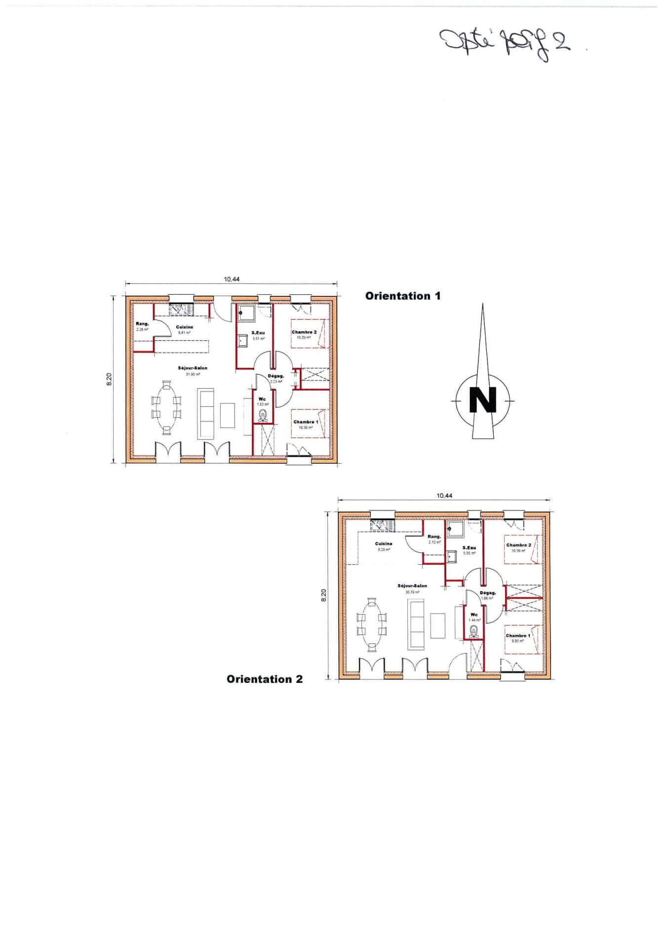 Vente maison à Villeneuve sur lot (47300) de 70 m2 habitable sur terrain de 700 m2