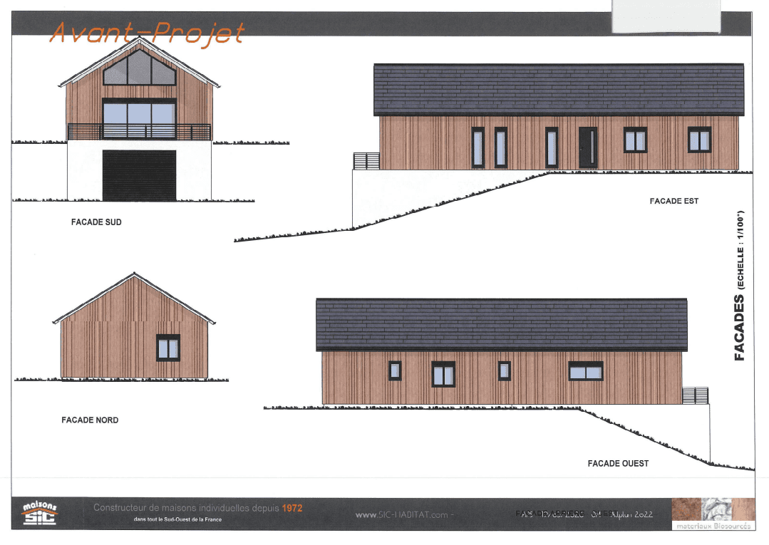 Vente maison à Bosdarros (64290) de 120 m2 habitable sur terrain de 2241 m2