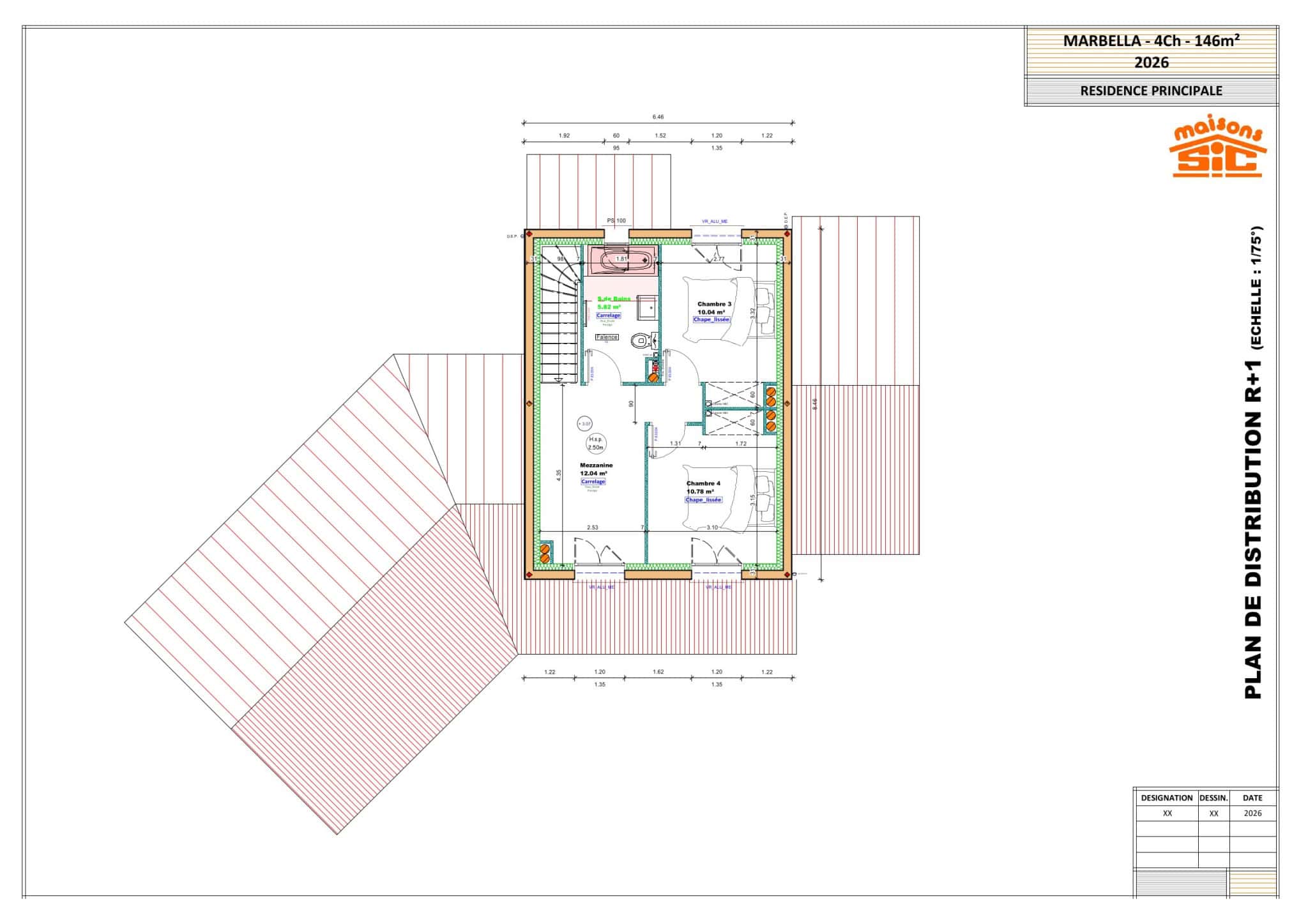 Vente maison à Laplume (47310) de 152 m2 habitable sur terrain de 1097 m2