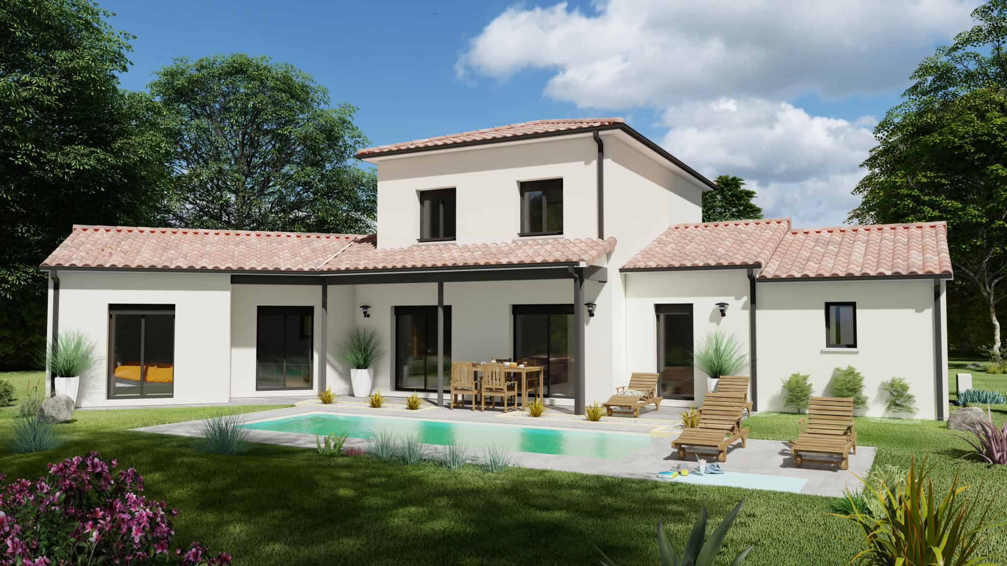 Vente maison à Laplume (47310) de 152 m2 habitable sur terrain de 1097 m2 Vente maison à Laplume (47310) de 152 m2 habitable sur terrain de 1097 m2